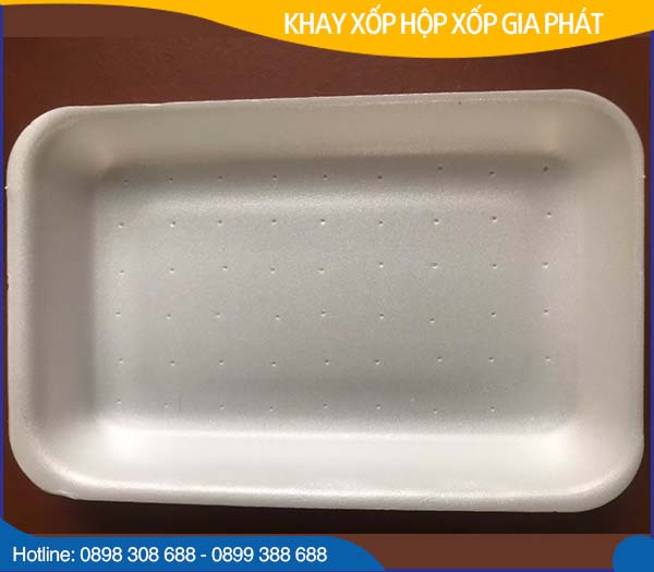 Khay, hộp xốp	