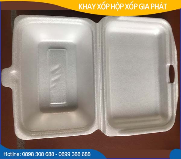 Khay, hộp xốp	