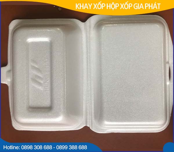 Khay, hộp xốp	